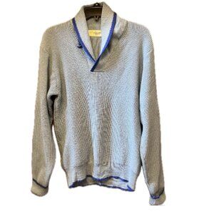 Vintage Standard Knitting Co. botany wool men's curling sweater medium